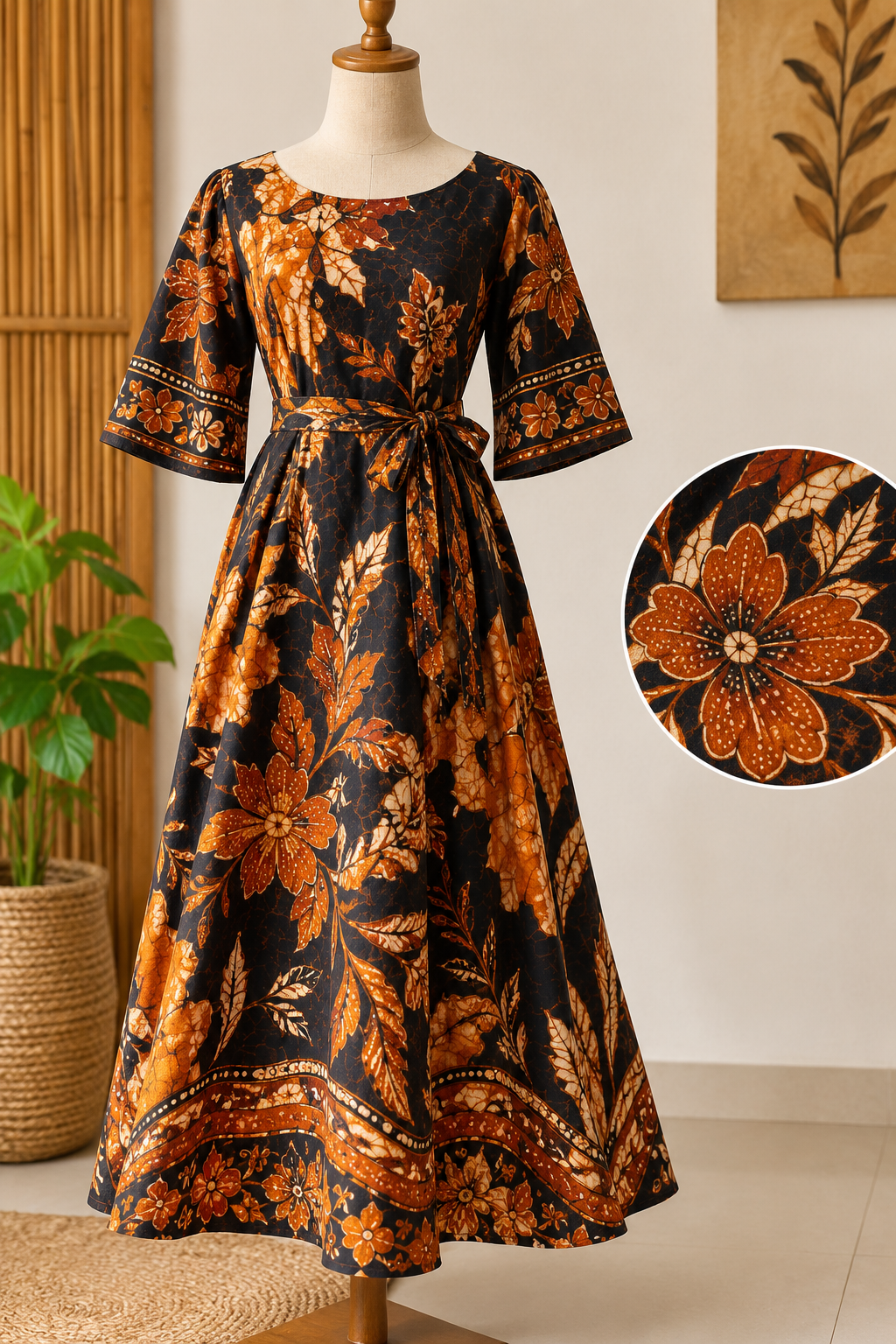 බතික් ගවුම්
